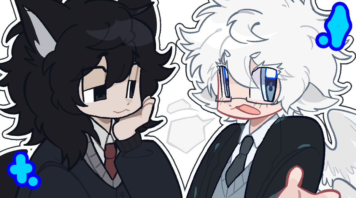 Karasu &amp; Fukurō belong to sojin on Toyhouse